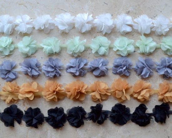 Chiffon Flutter Trim (Color Set 1)