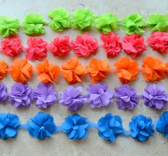 Chiffon Flutter Trim (Color Set 2)
