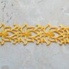 Embroidered Border Trim (Iron-On)
