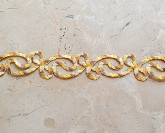 Embroidered Rope Trim (Iron-On)
