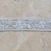 Embroidered Floral Band Trim (Iron-On) Embroidered Floral Band Trim (Iron-On)