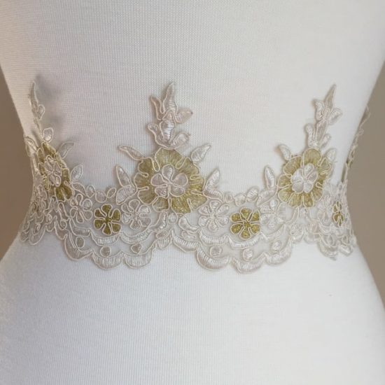 Vivi Embroidered Lace Trim