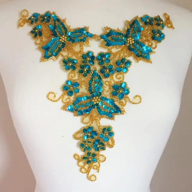 Turquoise/Gold