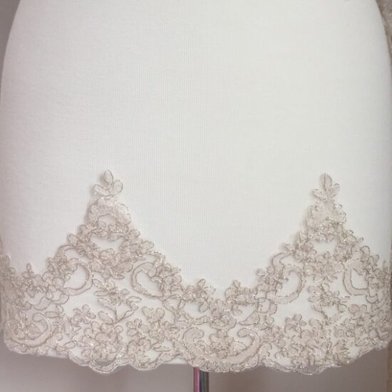 Toulouse Wide Embroidered Scallop Lace Trim