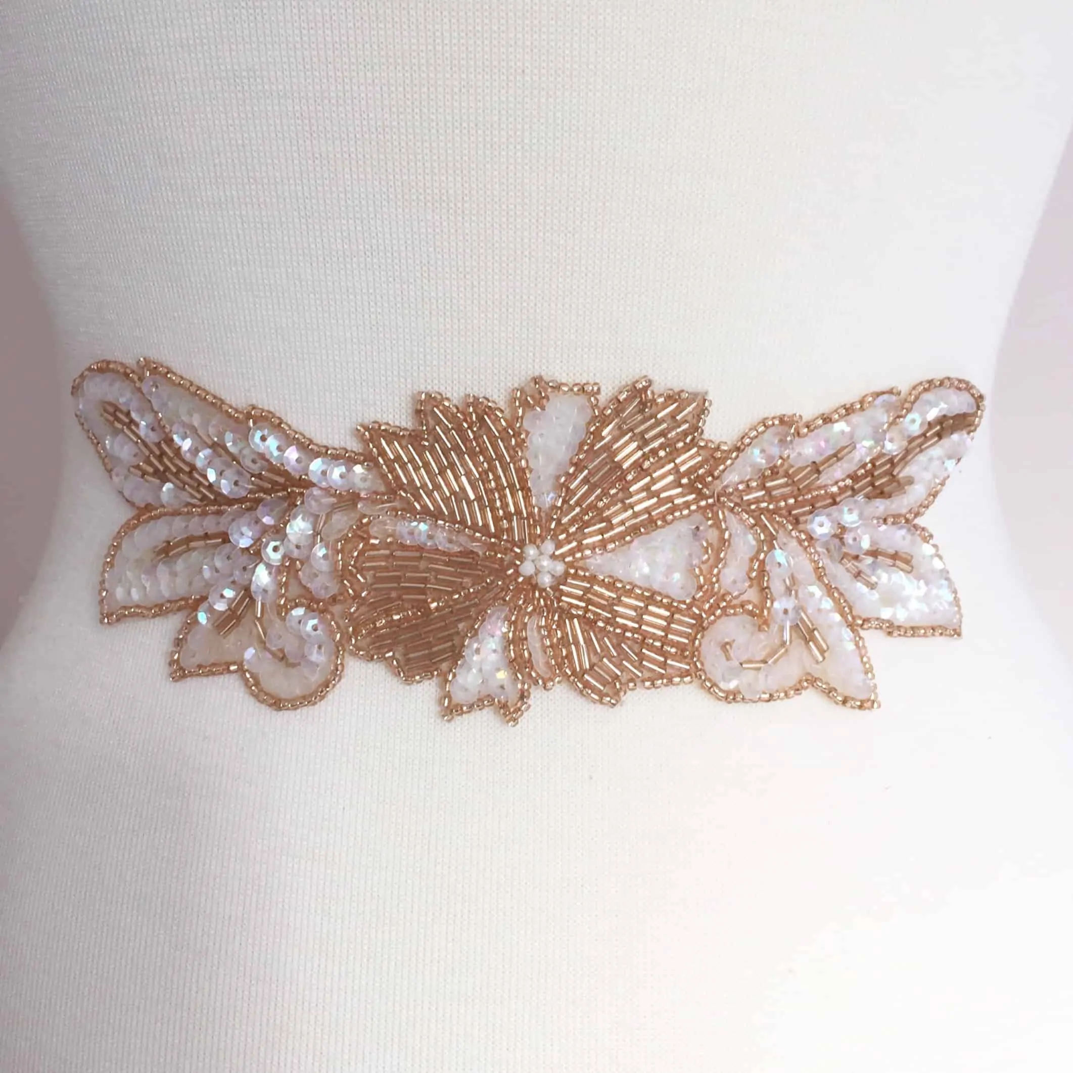 Champagne/Iridescent White