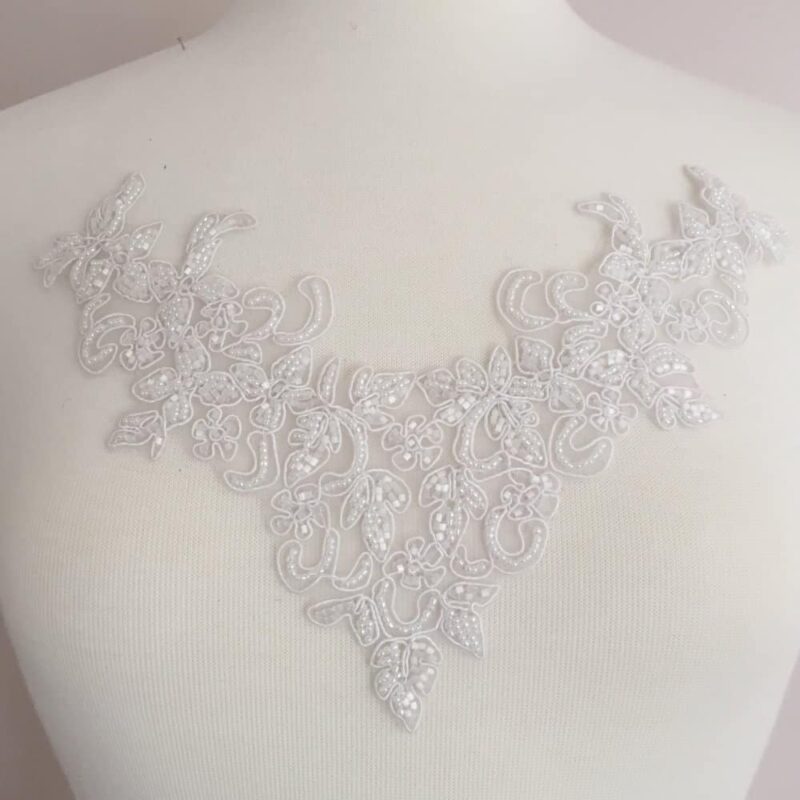 Demeter Embroidered Beaded Neckpiece Demeter Embroidered Beaded Neckpiece