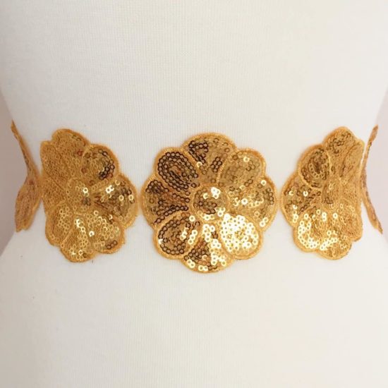 Glitzy Daisy Sequin Trim