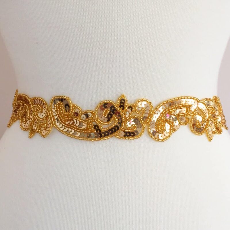 Paola Sequined Beaded Trim Paola Sequined Beaded Trim