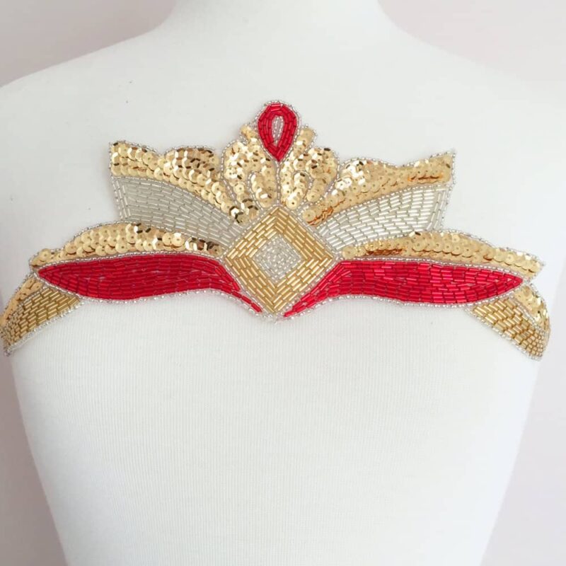 Zuma Beaded Sequined Applique Zuma Beaded Sequined Applique