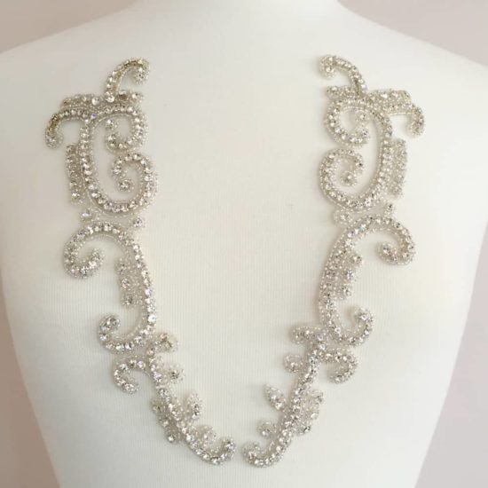 Rianna Matching Rhinestone Applique