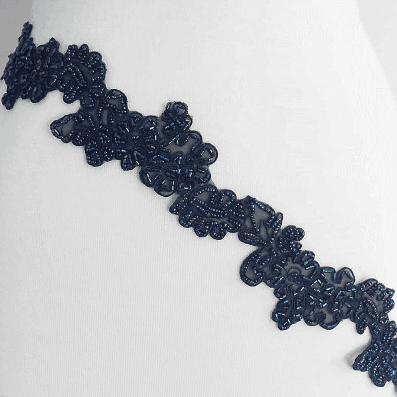 IMG_0486 Floral Embroidered Beaded Trim