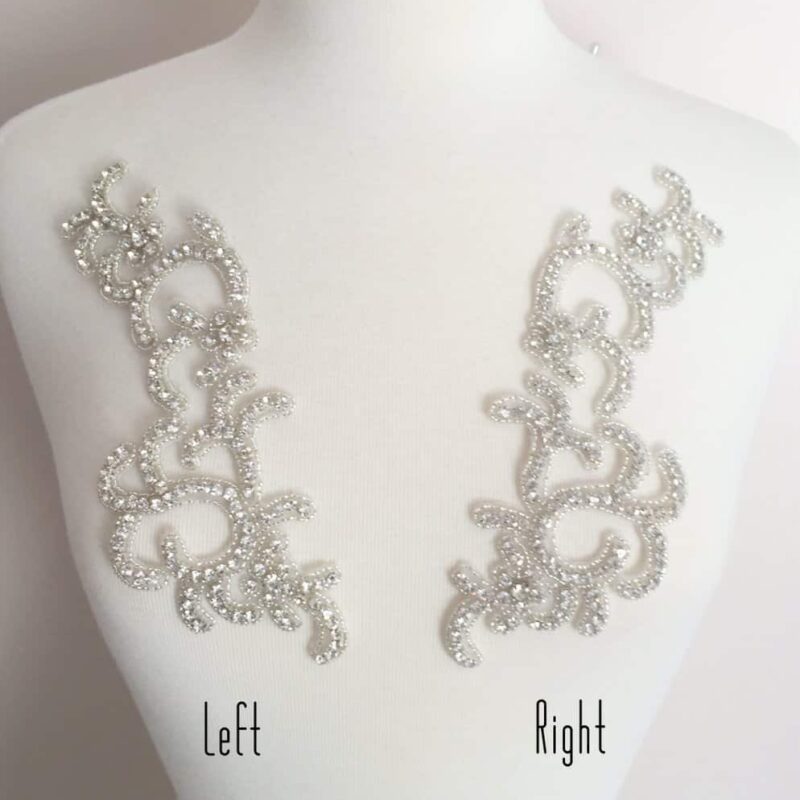 Matching Theodora Rhinestone Applique Matching Theodora Rhinestone Applique