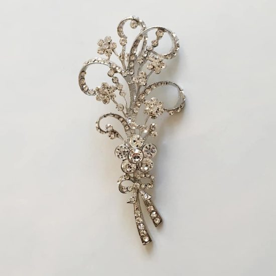 Belle Bouquet Rhinestone Brooch