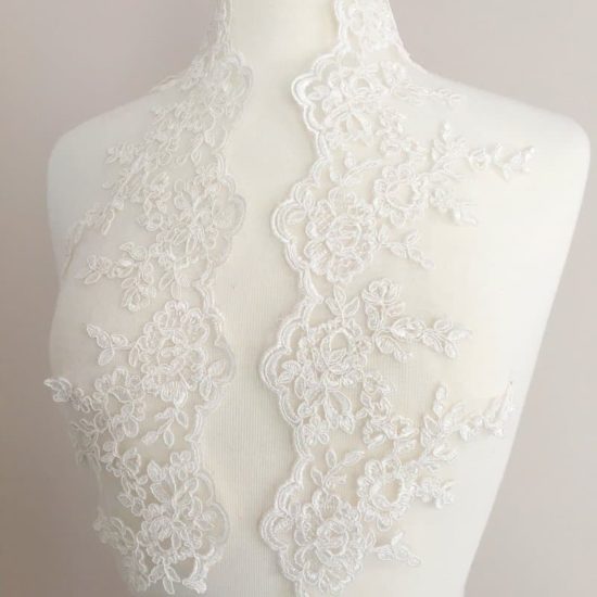 Rochelle Re-Embroidered Lace Trim