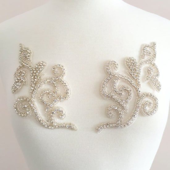 Sol Matching Rhinestone Applique