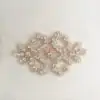 Rose Gold Champagne Madge Rhinestone Applique Rose Gold Champagne Madge Rhinestone Applique