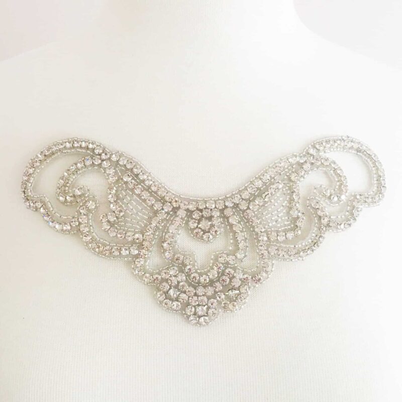 Dolly Rhinestone Beaded Applique Dolly Rhinestone Beaded Applique