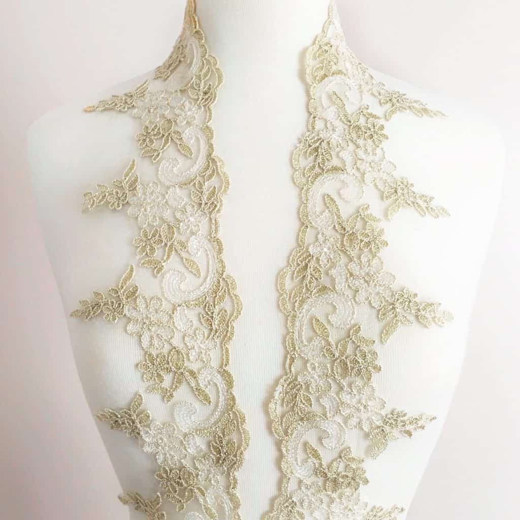 Elegance Re-Embroidered Lace Trim Elegance Re-Embroidered Lace Trim