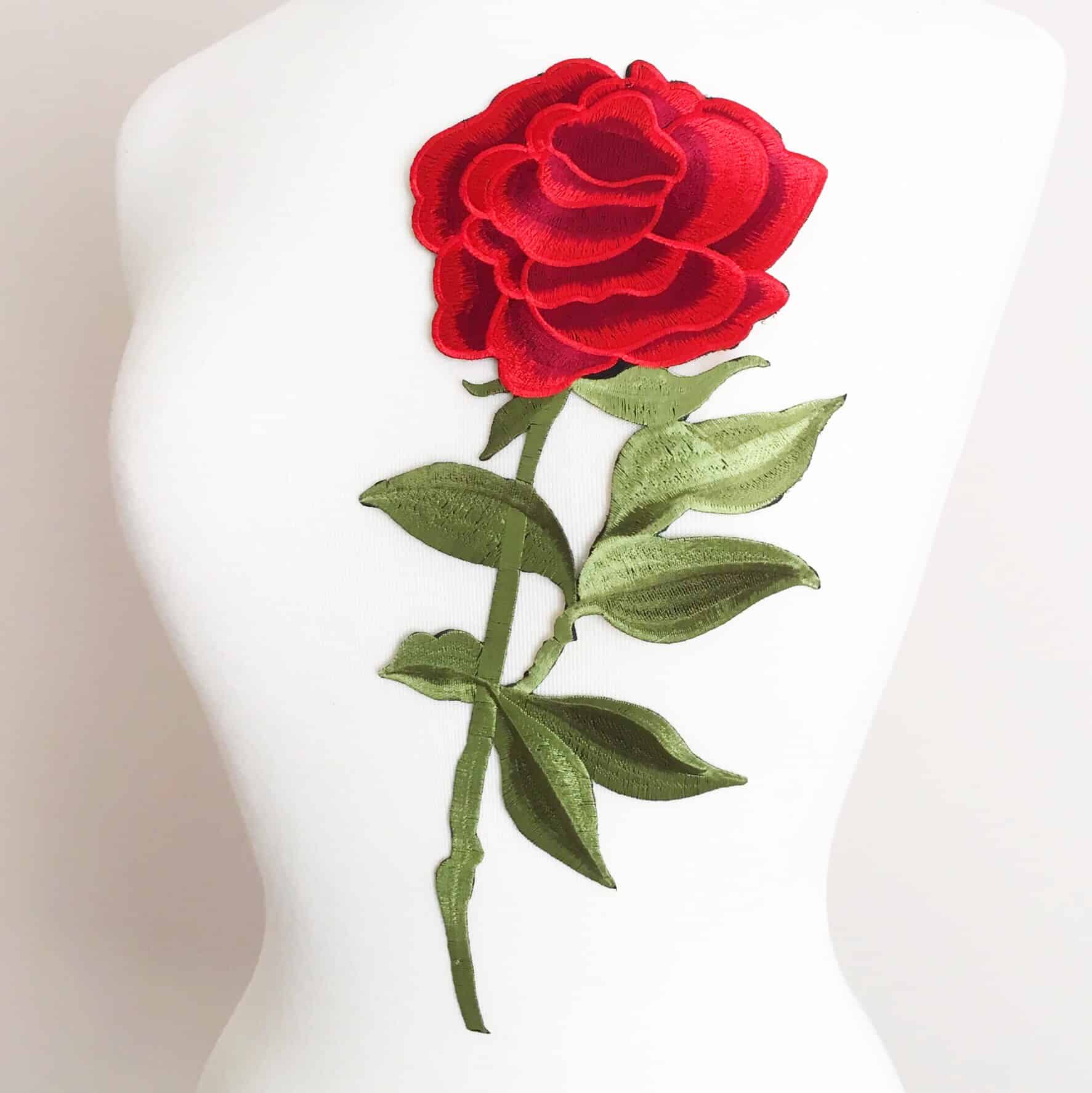 rose embroidery