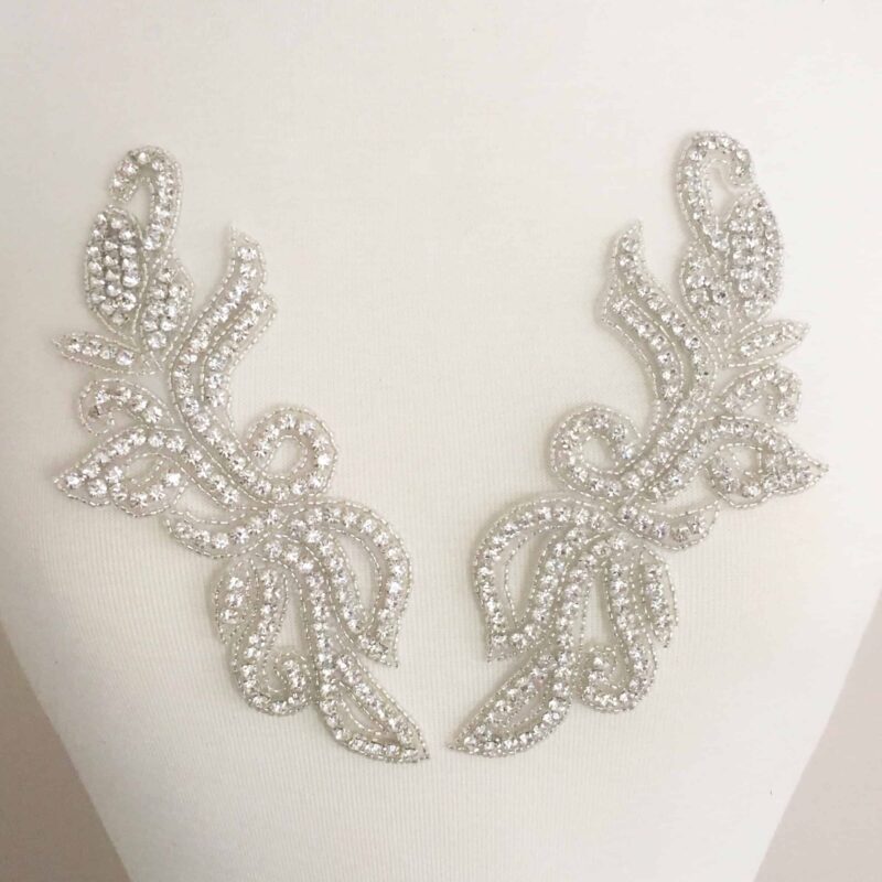 Silhouette Matching Rhinestone Applique Silhouette Matching Rhinestone Applique