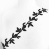 Delicate Bead Flower and Leaf Trim
