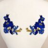 Matching Floral Bow Patches (SOLD AS PAIR) Matching Floral Bow Patches (SOLD AS PAIR)