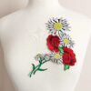 Embroidered Daisy Bouquet Applique Embroidered Daisy Bouquet Applique