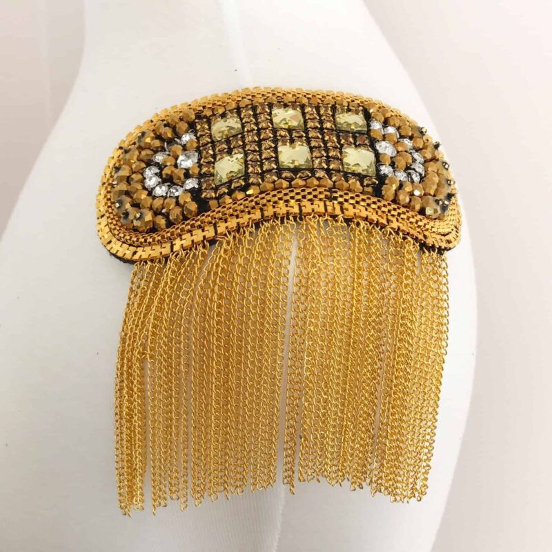 Metal Bling Epaulet