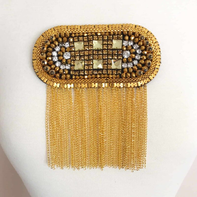 Metal Bling Epaulet
