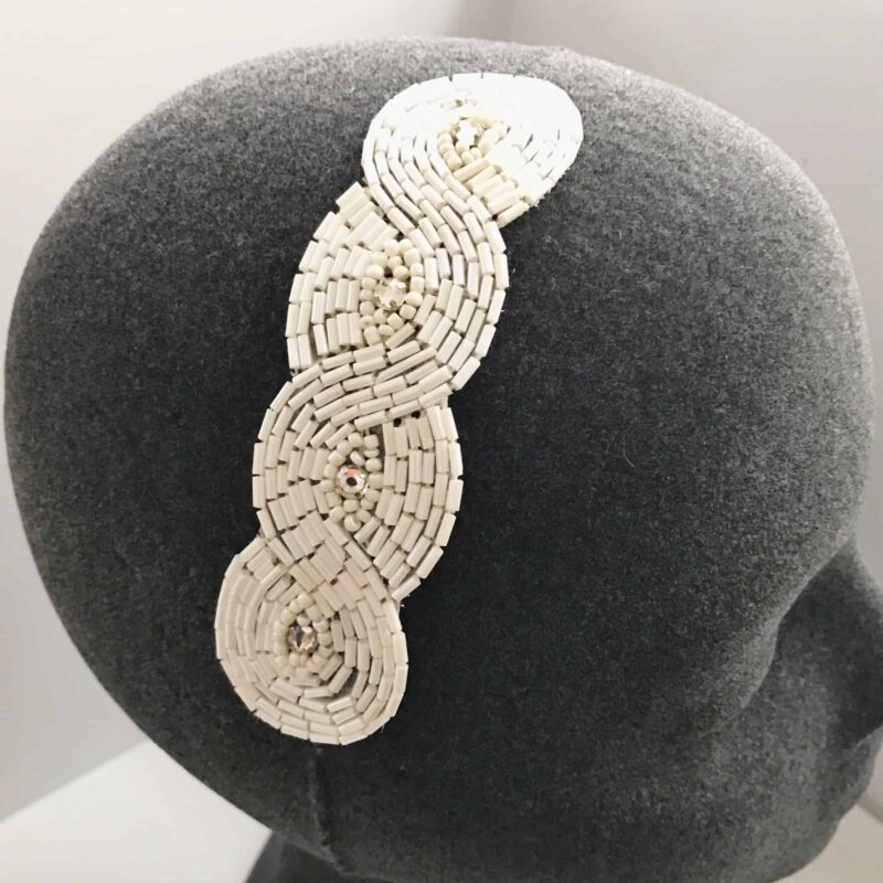 Beaded Twist Emblem Applique Beaded Twist Emblem Applique