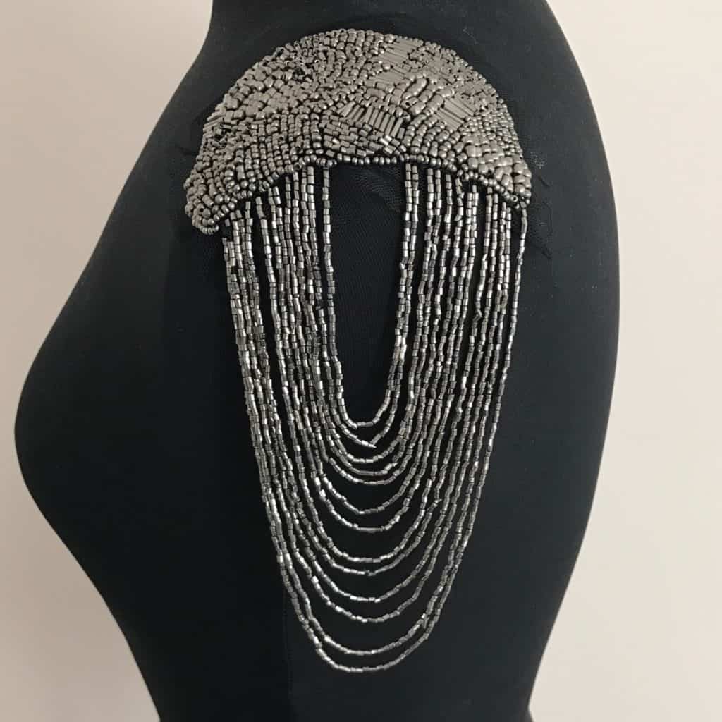 Beaded Epaulet Shine Trim
