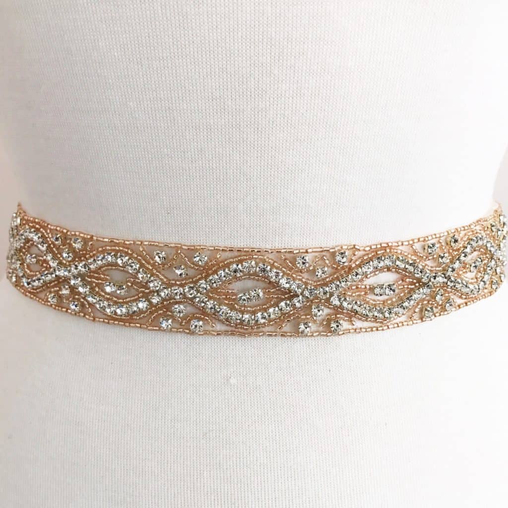 Rhinestone Beaded Trim Shine Trim