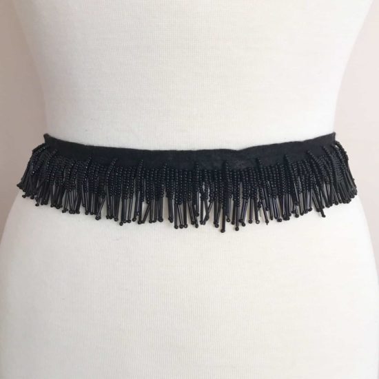 1.25" Extra Dense Straight Beaded Fringe