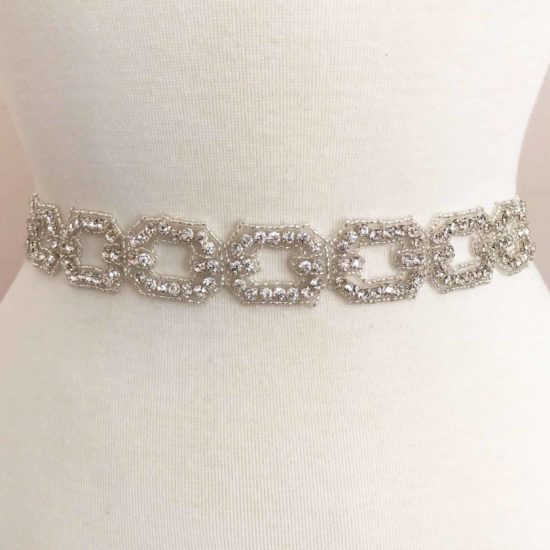 *SALE* Links Rhinestone Beaded Trim