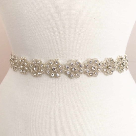 *SALE* Petit Rhinestone Flower Trim