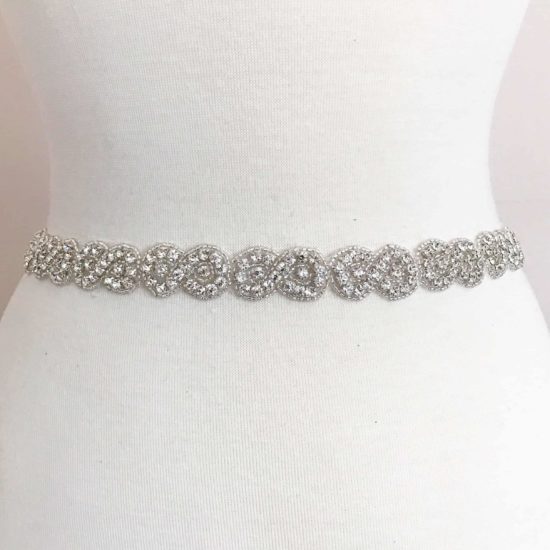 *SALE* Infinity Rhinestone Beaded Trim