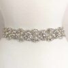 Beauty Luxe Crystal Sash Applique