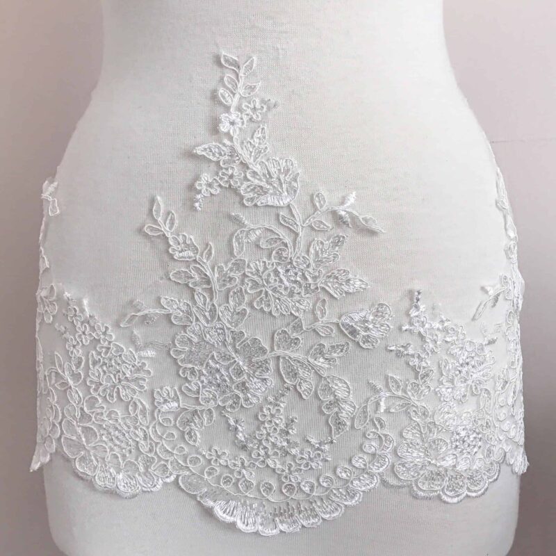Lavelle Floral Alencon Lace Trim Lavelle Floral Alencon Lace Trim
