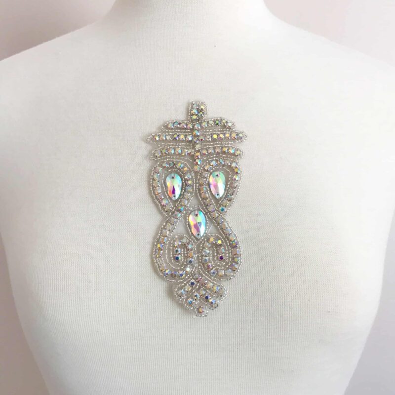 Azta Rhinestone Applique (Iron-On) Azta Rhinestone Applique (Iron-On)