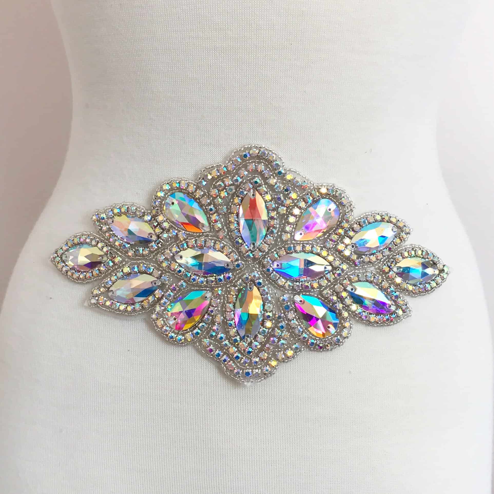 Iron on Rhinestone Applique : Buy Cheap & Discount Fashion Fabric Online