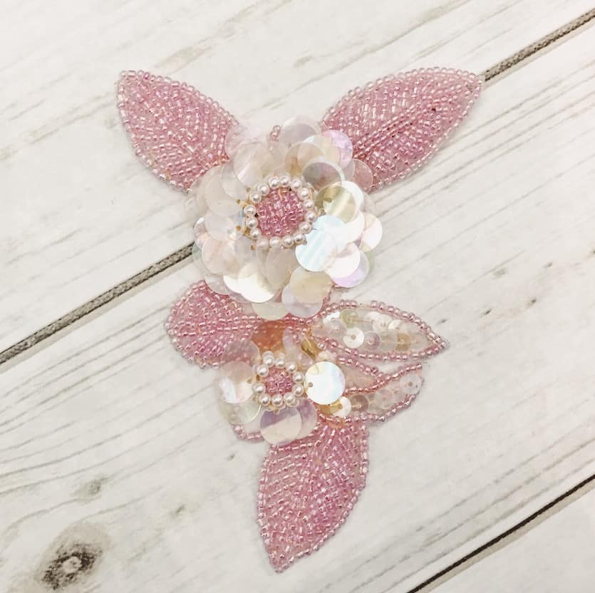 sequin floral