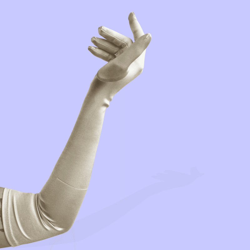 Long Opera Length satin Gloves Long Opera Length Satin Gloves (Choose Your Color)