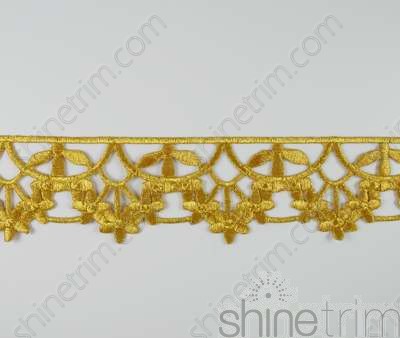 Embroidered Border Trim