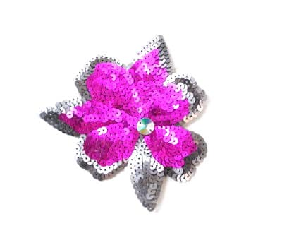 Abstract Sequin Flower 3