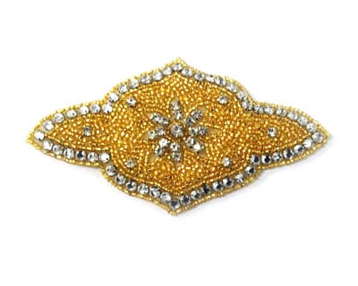 Crest Rhinestone Applique