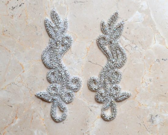 Chloe Matching Rhinestone Applique