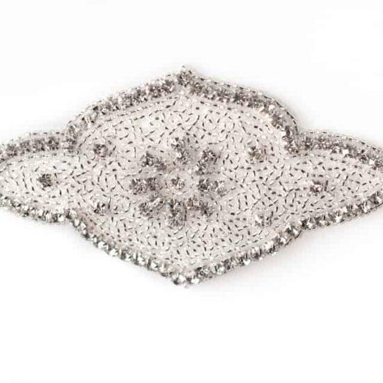 Crest Rhinestone Applique 2