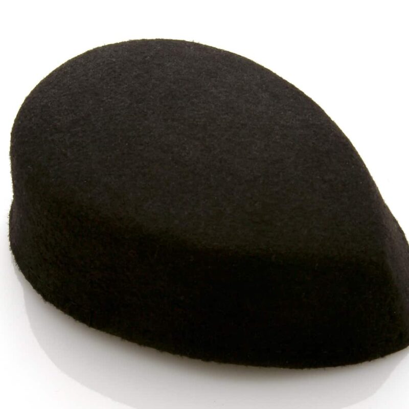 Felt Wedge Pillbox Hat 1 Felt Wedge Pillbox Hat