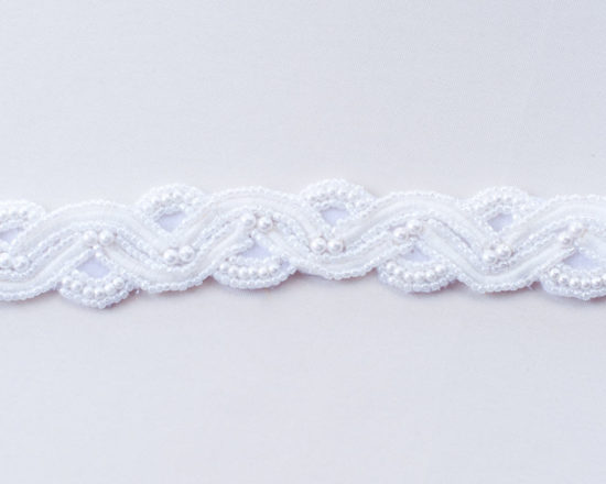 Beaded Pearl Cord Trim