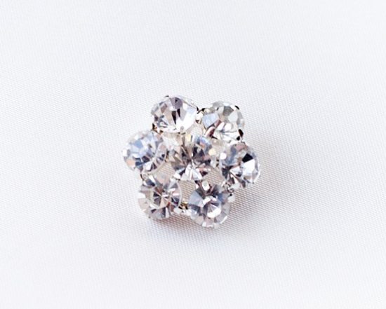 23mm Crystal Button